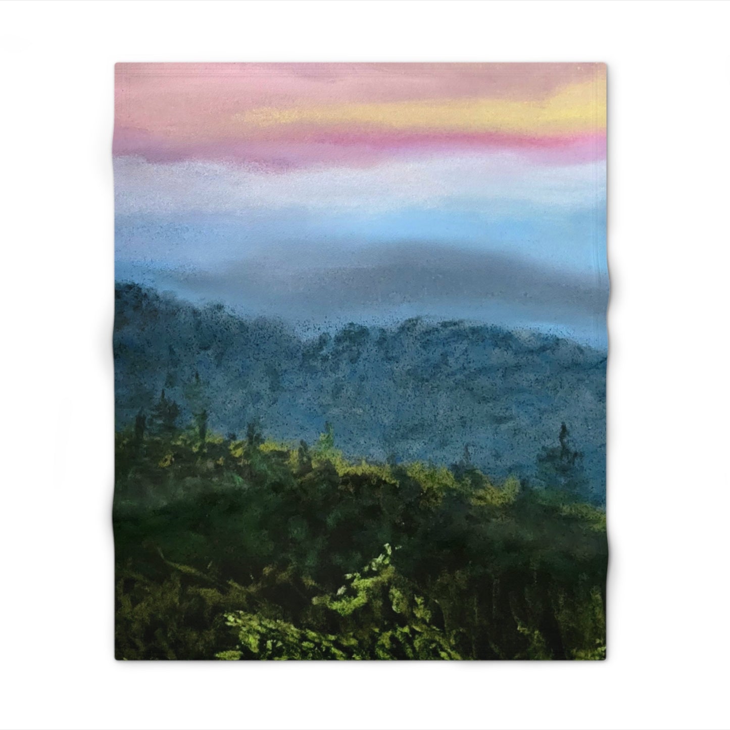 Smoky Mountains Throw Blanket