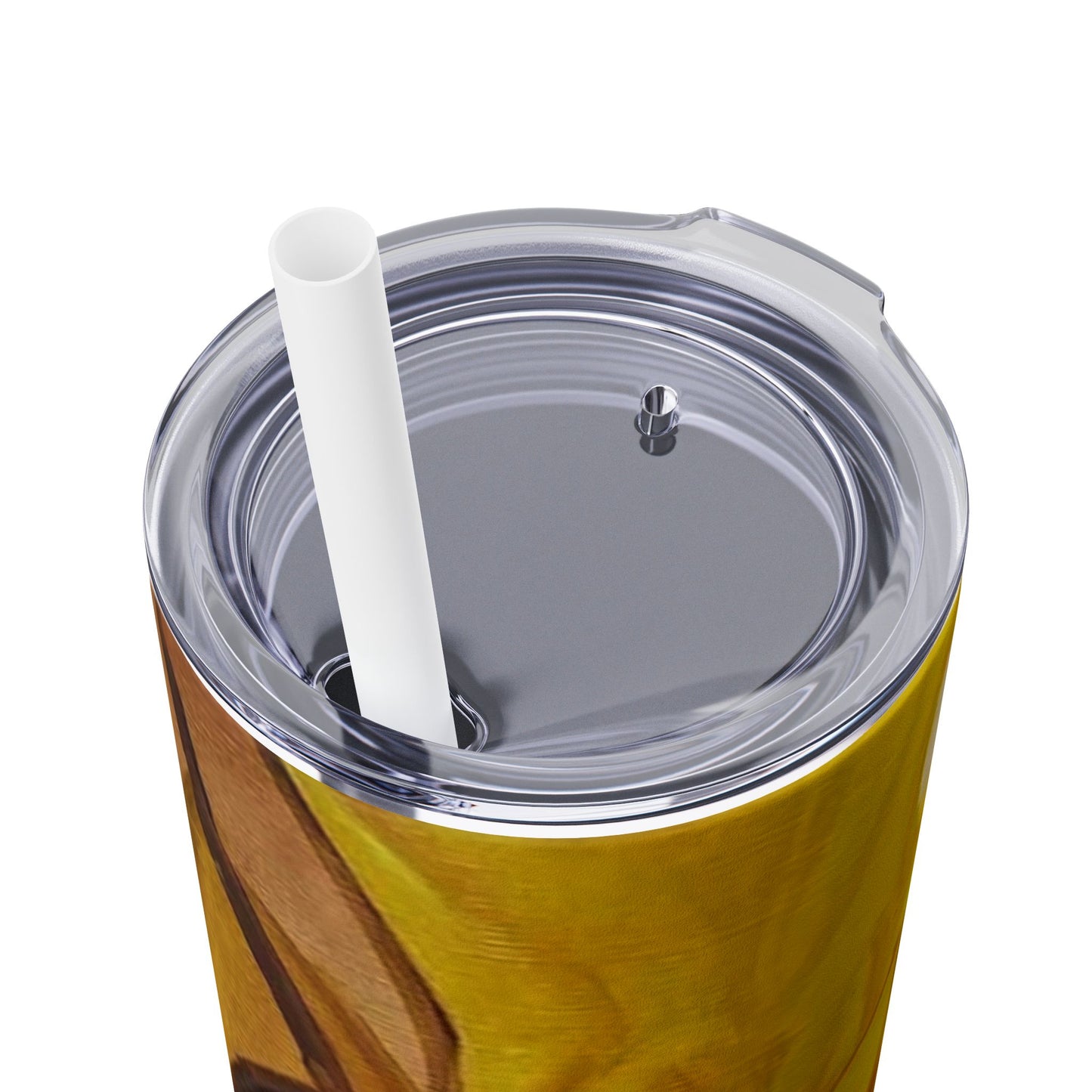 Skinny Tumbler with Straw, 20oz