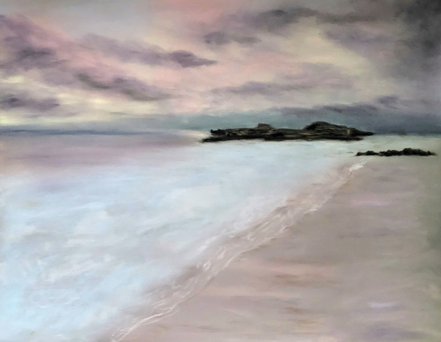 Muted Pastel Sea (Original)