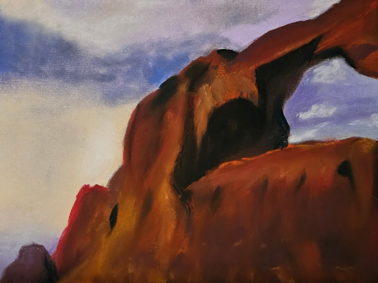 Arches National Park Landscape (giclee print)