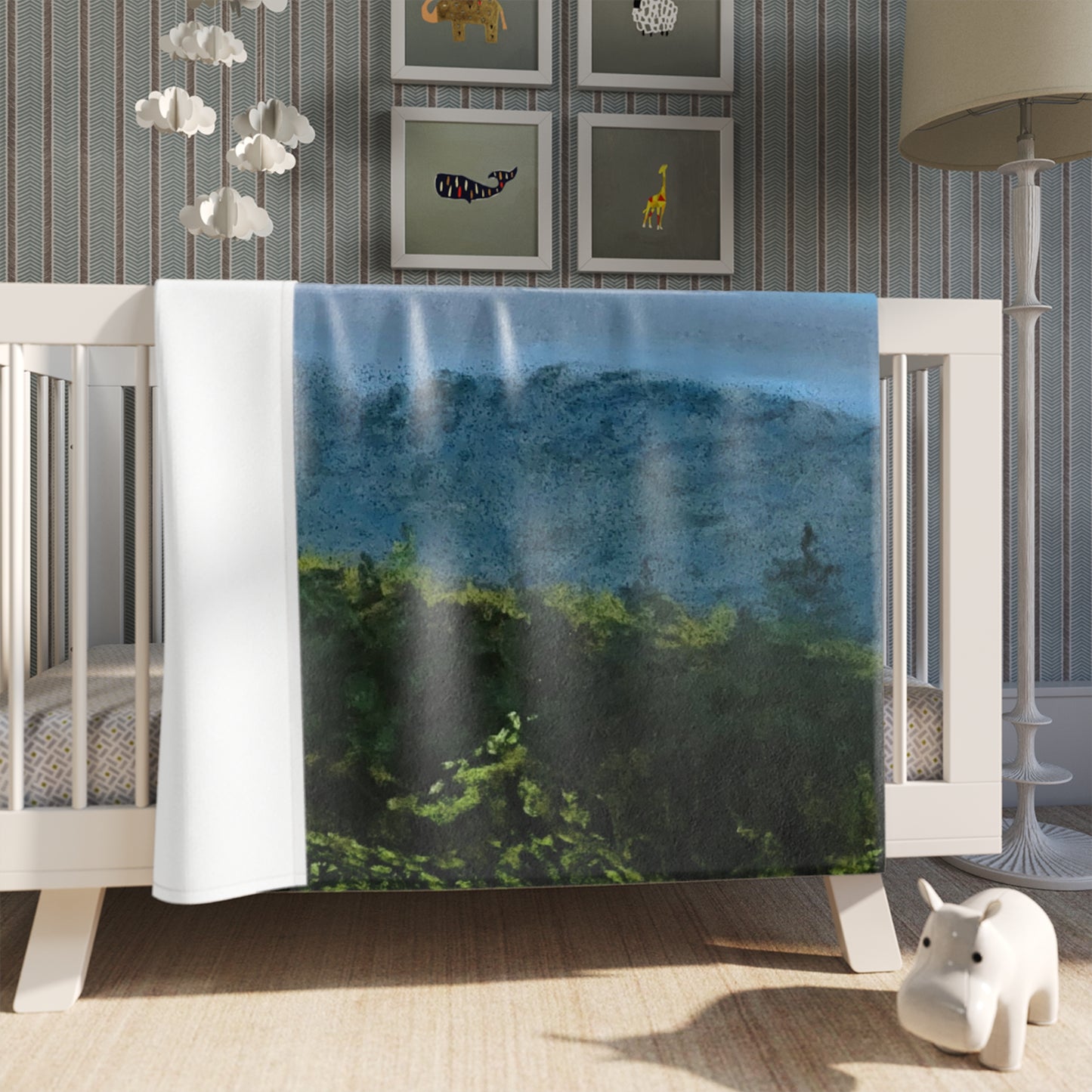 Smoky Mountains Throw Blanket