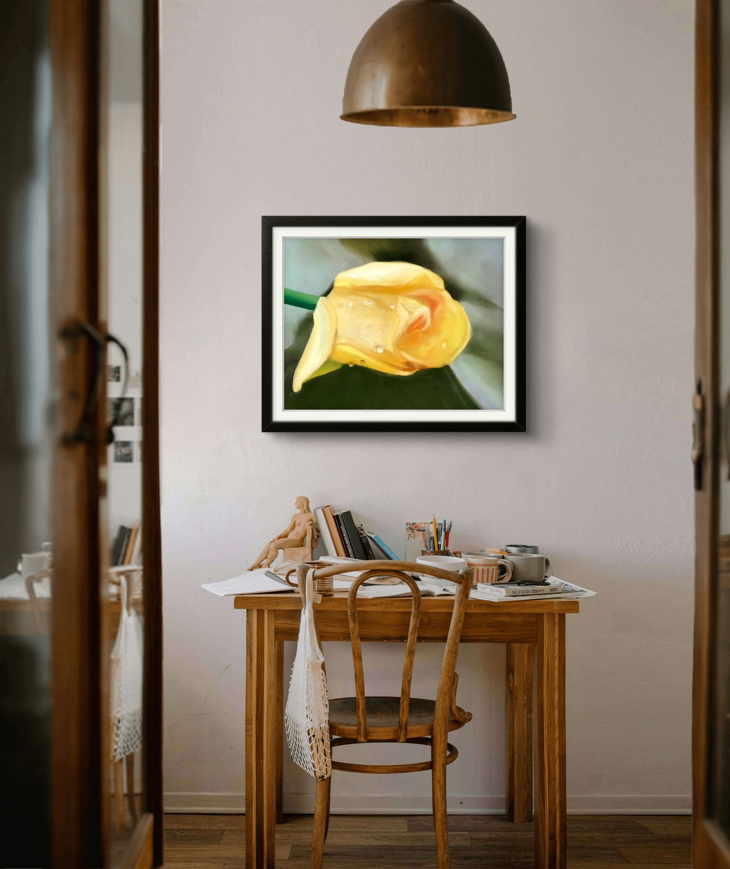 Yellow Rose In The Morning