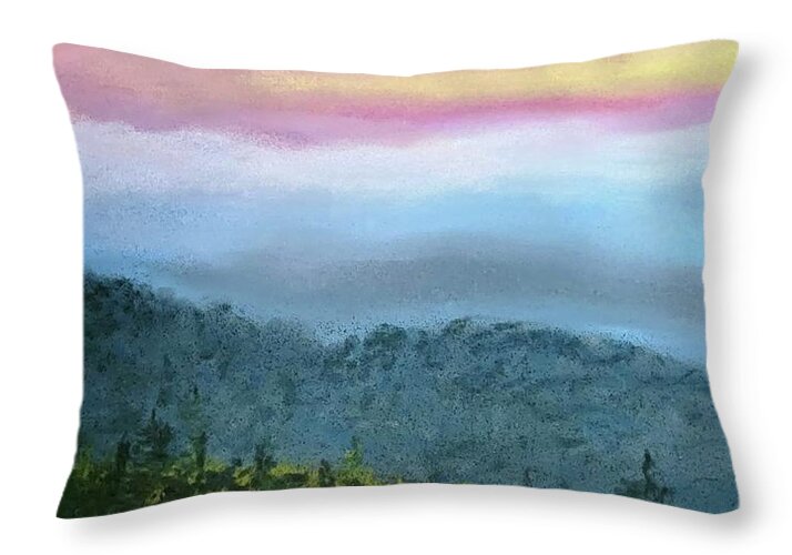 In the Smokies - Throw Pillow