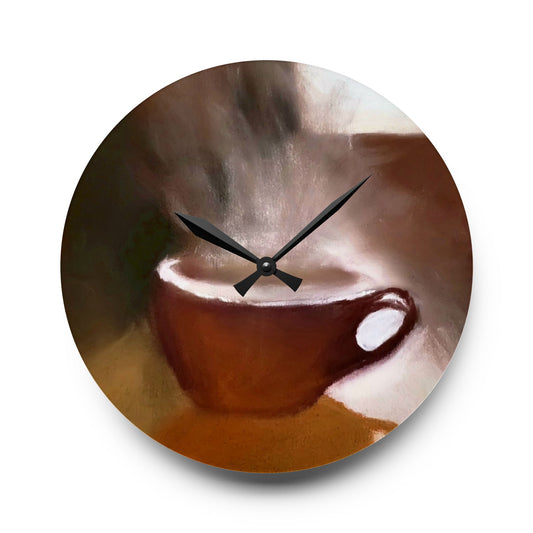 Comfy Cozy Acrylic Wall Clock