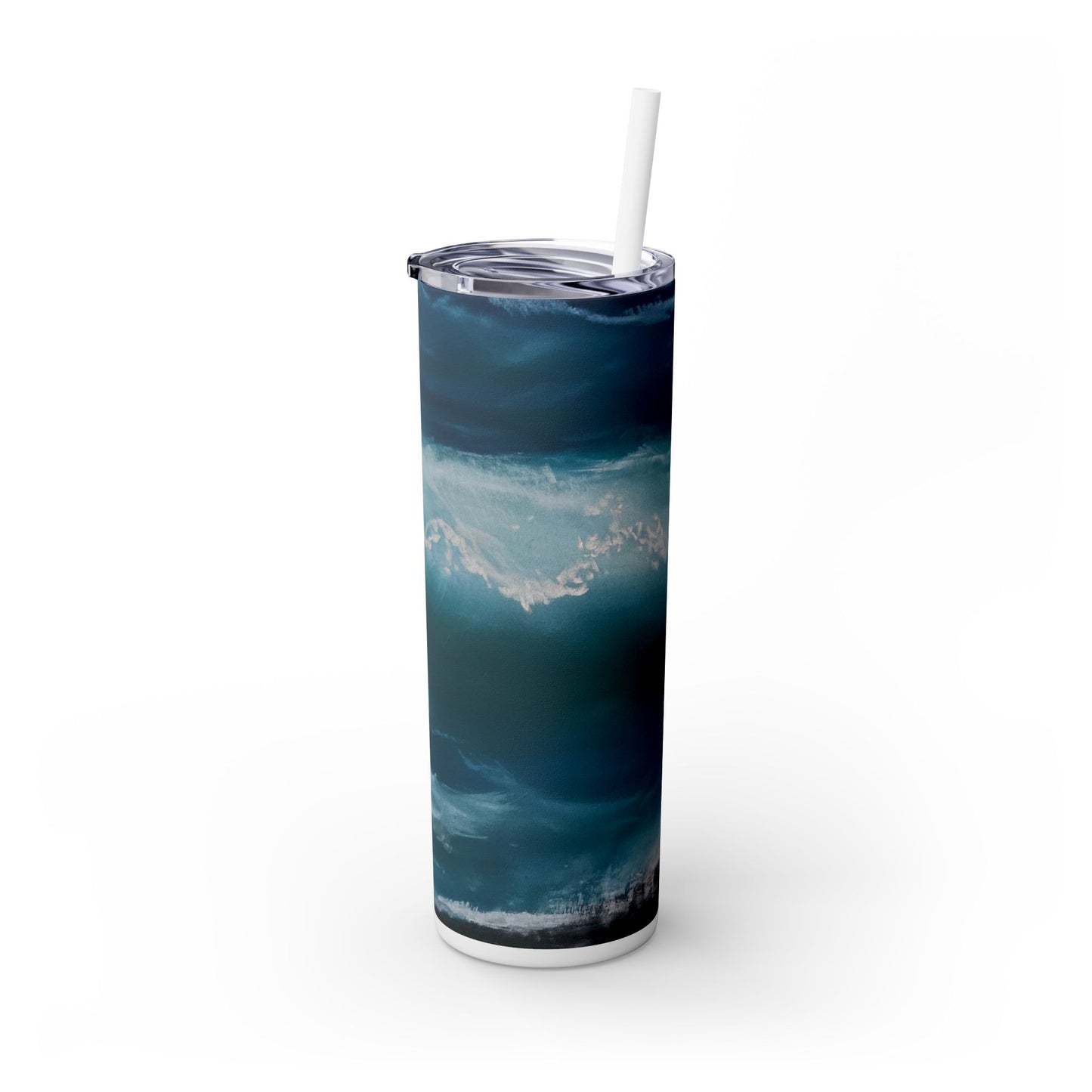 Breaking Skinny Tumbler with Straw, 20oz