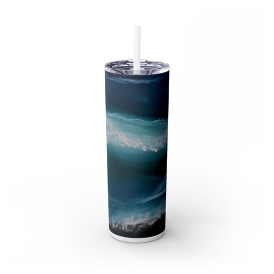 Breaking Skinny Tumbler with Straw, 20oz