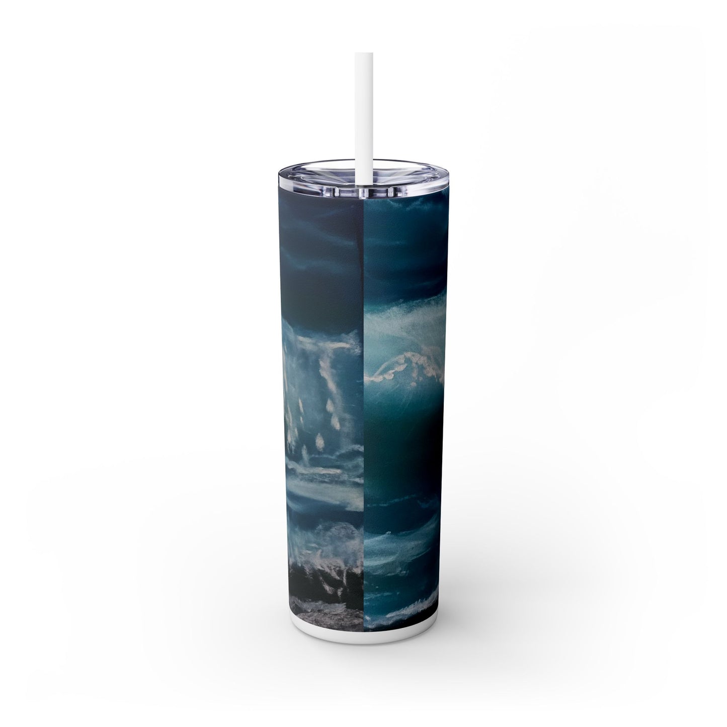 Breaking Skinny Tumbler with Straw, 20oz