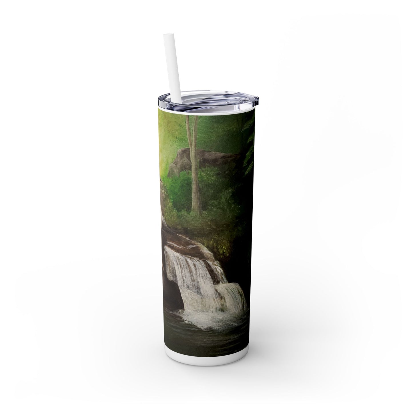 Chau Ram Falls Skinny Tumbler with Straw, 20oz