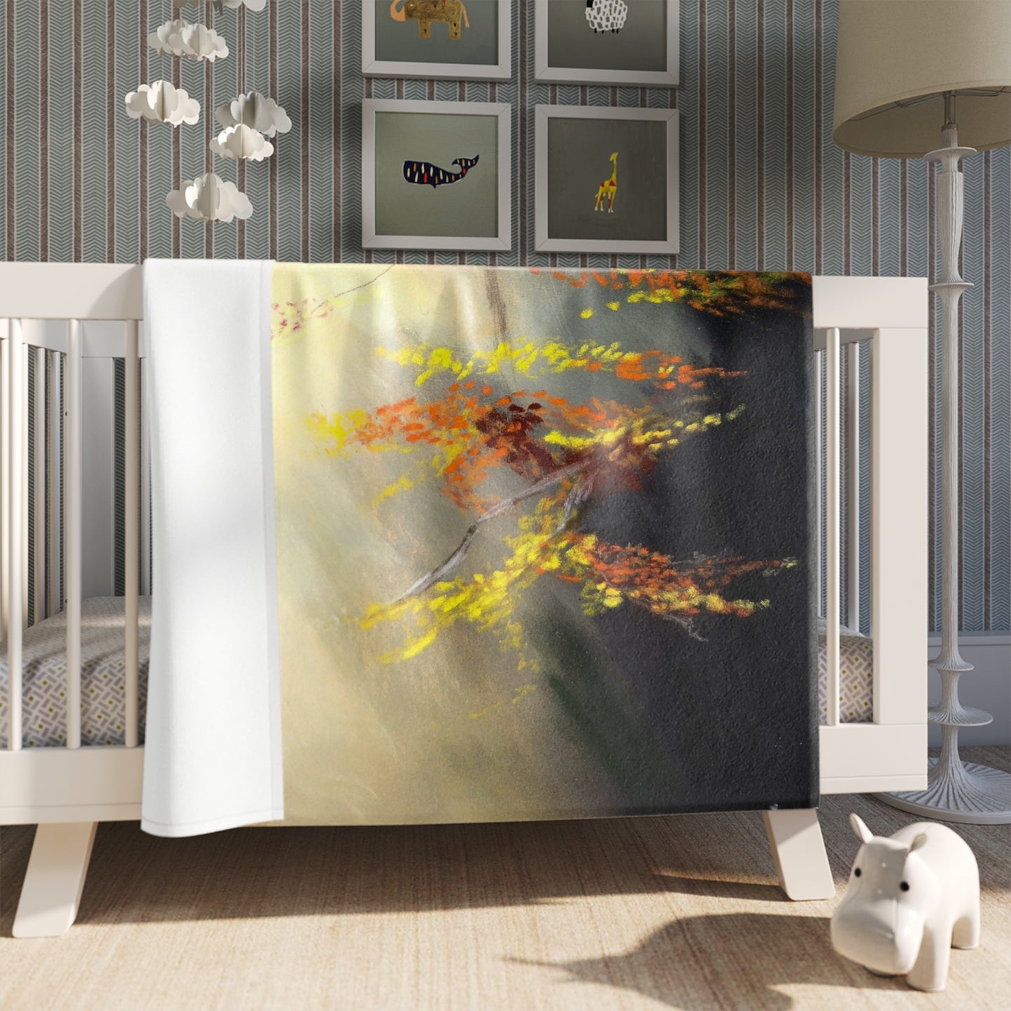 Autumn Lights Throw Blanket