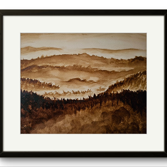 Blue Ridge Monochrome (original)