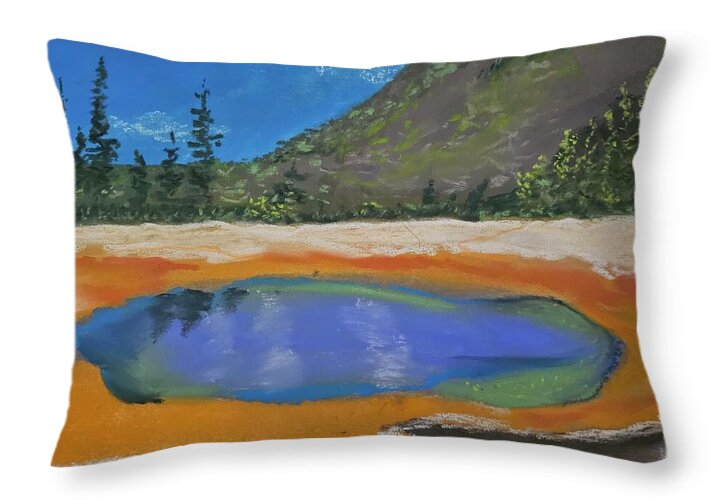 Yellowstone National Park  - Throw Pillow