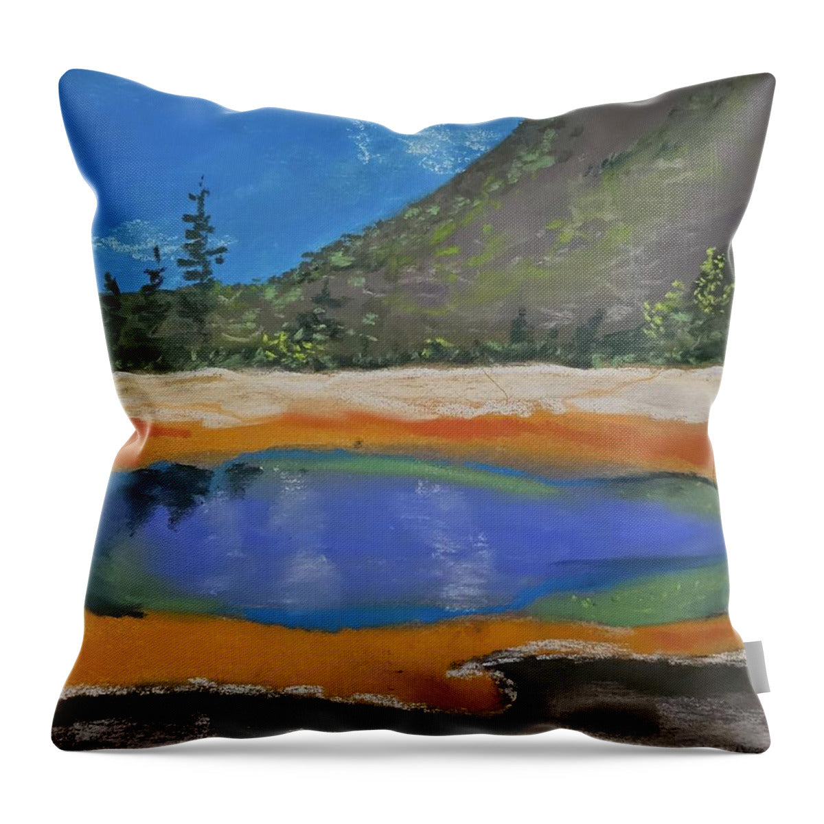 Yellowstone National Park  - Throw Pillow