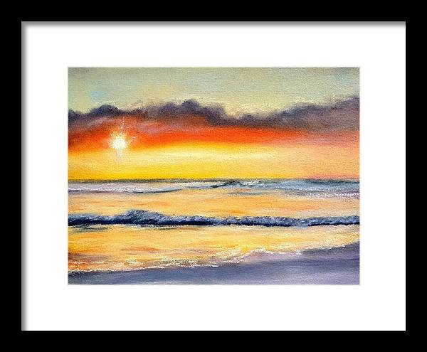 Sunset Shore - Framed Print